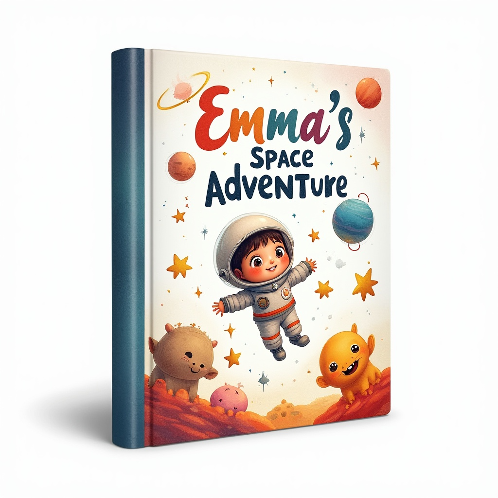 Emma's Space Adventure - Personalized Children's Book